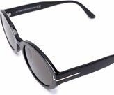 Thumbnail for your product : Tom Ford Eyewear Logo Tinted Sunglasses