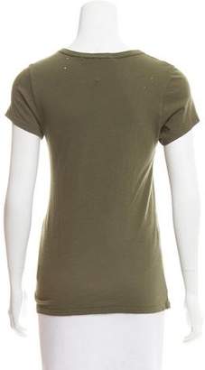 Pam & Gela Slim Distressed T-Shirt w/ Tags