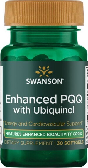 Swanson Health Products SwansonEnhancedPqqwithUbiquinol30Sgels