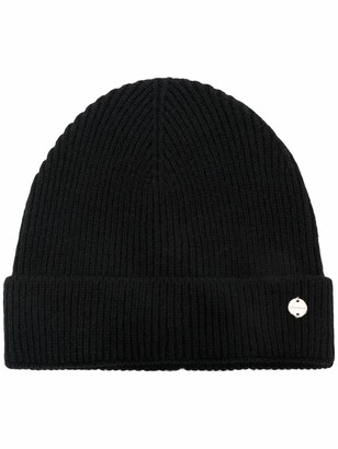 Coccinelle Bibiane ribbed-knit beanie