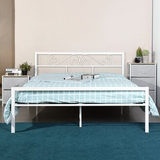 Footboards For Queen Beds, White Queen Size Bed Frame With Headboard And Footboard