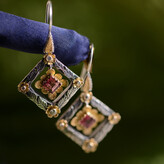 Thumbnail for your product : Emma Chapman Jewels - Sophia Tourmaline Diamond Earrings