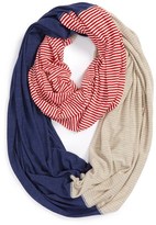Thumbnail for your product : Michael Stars Mixed Pinstripe Infinity Scarf
