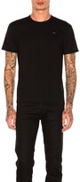 Thumbnail for your product : Comme des Garcons PLAY Small Black Emblem Cotton Tee in Black