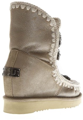 Mou Stars Stone Suede Boots