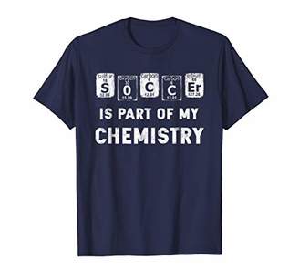 Soccer Player Periodic Table Funny Shirt