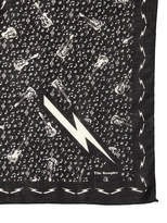 Thumbnail for your product : The Kooples Guitars Printed Wool Blend Scarf
