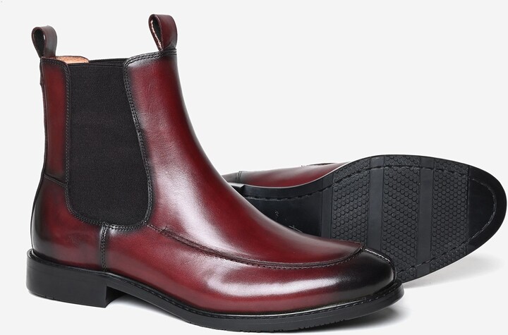 Mens Leather Soled Chelsea Boots ShopStyle UK