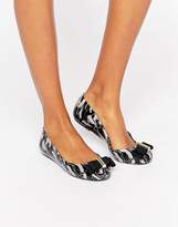 Thumbnail for your product : Melissa Metal Trim Bow Ballerina