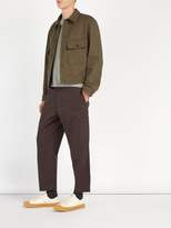 Thumbnail for your product : Oliver Spencer Judo Cotton Twill Pants - Mens - Grey Multi
