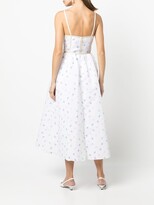 Thumbnail for your product : Rosie Assoulin Floral-Embroidery Shift Dress