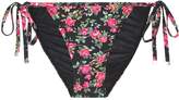 Thumbnail for your product : Dolce & Gabbana Floral-printed bikini bottoms