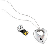 Thumbnail for your product : Swarovski Simone Rossmann Heart USB Pendant, Crystal