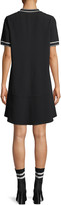 Thumbnail for your product : Rag & Bone Crewneck Short-Sleeve Crepe Dress