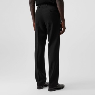 Burberry English Fit Pocket Detail Wool Tailored Trousers
