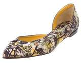 Thumbnail for your product : Bottega Veneta Printed Embellished Flats
