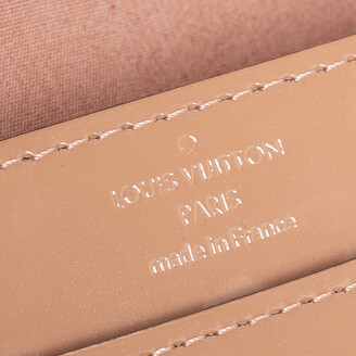 Louis Vuitton Beige Poudre Patent Leather Louise Clutch Louis Vuitton