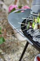 Thumbnail for your product : Unbranded Oval Steel Trolley Charcoal BBQ