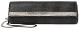 Thumbnail for your product : Whiting & Davis Bead Mesh & Crystal Embellished Baguette Clutch
