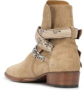 Thumbnail for your product : Amiri Tonal Bandana Buckle boots