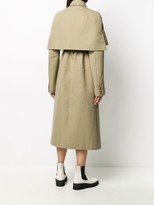 Thumbnail for your product : Nina Ricci Detachable-Cape Trench Coat
