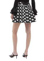 Thumbnail for your product : Alice + Olivia 'Fizer' heart jacquard sequin pleated tweed skirt