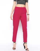 Thumbnail for your product : ASOS Cigarette Trousers in Crepe