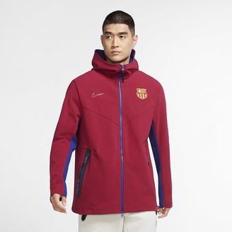 Nike Men's Full-Zip Hoodie FC Barcelona Tech Pack - ShopStyle