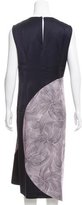 Thumbnail for your product : Dries Van Noten Sleeveless Satin Dress