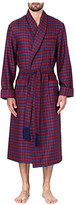 Thumbnail for your product : Derek Rose York wool dressing gown - for Men