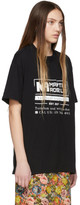 Thumbnail for your product : Martine Rose Black Wobbly T-Shirt