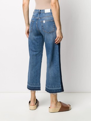 Liu Jo High-Rise Cropped Jeans