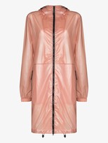 Thumbnail for your product : Rains Pink Ultralight Zip-Up Raincoat