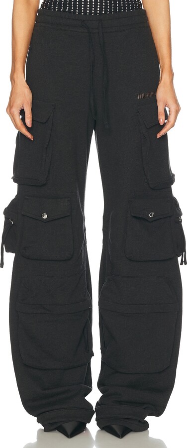 ATTICO Sweat Pant in Black