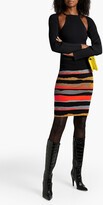 Thumbnail for your product : Diane von Furstenberg Shira jacquard-knit mini skirt
