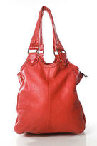 Thumbnail for your product : Marc by Marc Jacobs Coral Pink Leather Small Pocket Front Tote Handbag