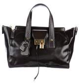 Thumbnail for your product : Marc Jacobs Leather Embossed-Trim Satchel w/ Tags