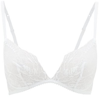 La Perla Brigitta Soft-cup Lace Bra - Womens - White