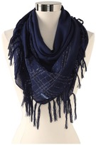 Thumbnail for your product : Sperry Square Lurex Scarf (Black) - Accessories