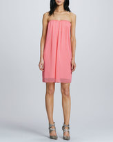 Thumbnail for your product : Alice + Olivia Jazz Strapless Chiffon Dress