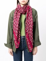 Thumbnail for your product : Kenzo All-Over Logo Print Scarf