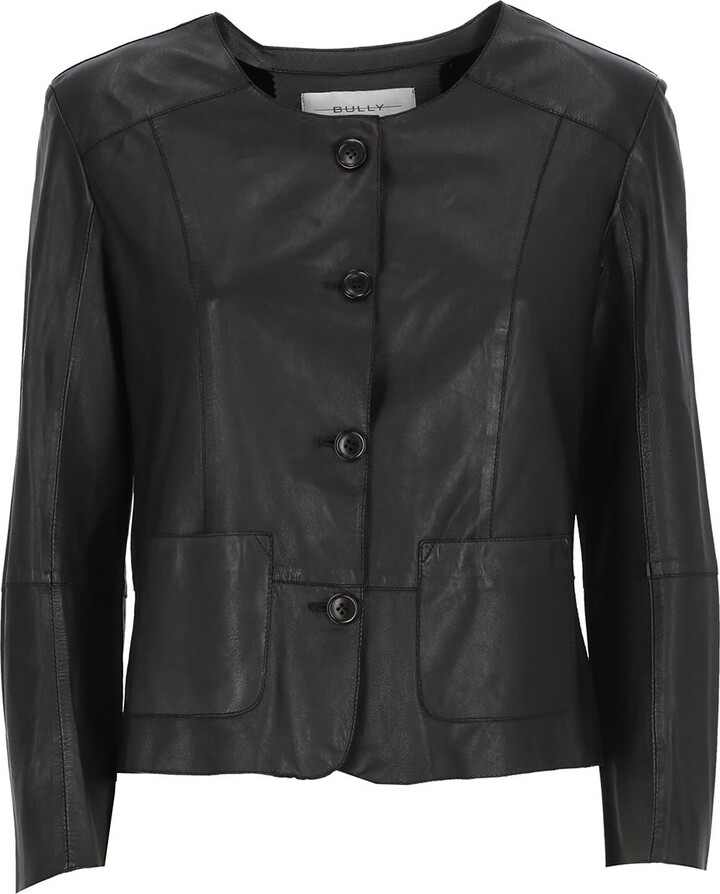 Bully Suede Leather Jacket - ShopStyle