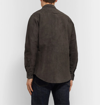 President's Suede Overshirt