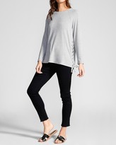 Thumbnail for your product : Express Bb Dakota Long Sleeve Side Tie Sweater