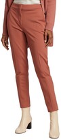 Thumbnail for your product : Max Mara Pegno Pleated Ankle-Crop Jersey Pants