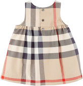 Thumbnail for your product : Burberry Della Check Sleeveless Jumper, 6-18 Months