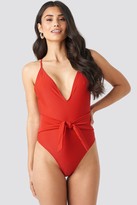 Thumbnail for your product : NA-KD Tied Front Swimsuit