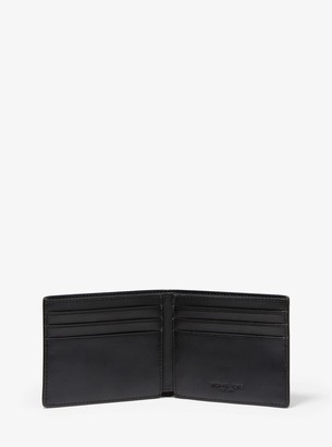Michael Kors Henry Logo Leather Slim Billfold Wallet