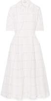 Thumbnail for your product : Emilia Wickstead Janis Checked Cotton-poplin Dress