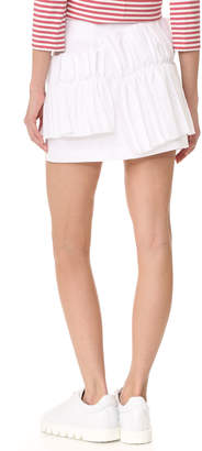 Romanchic Big Ruffle Miniskirt